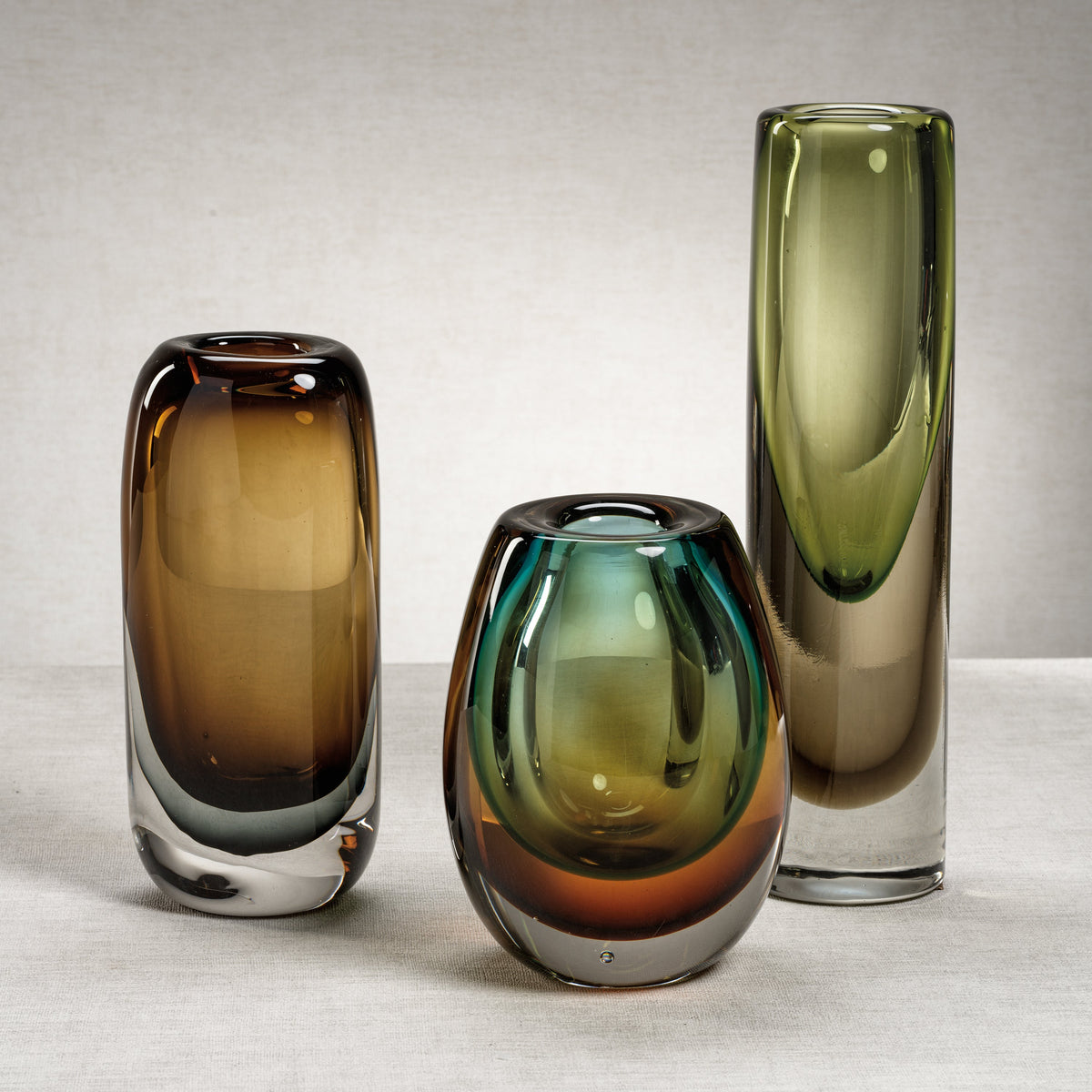 Oviedo Artistry Glass Vase - Vase Detail | Bone & Brass