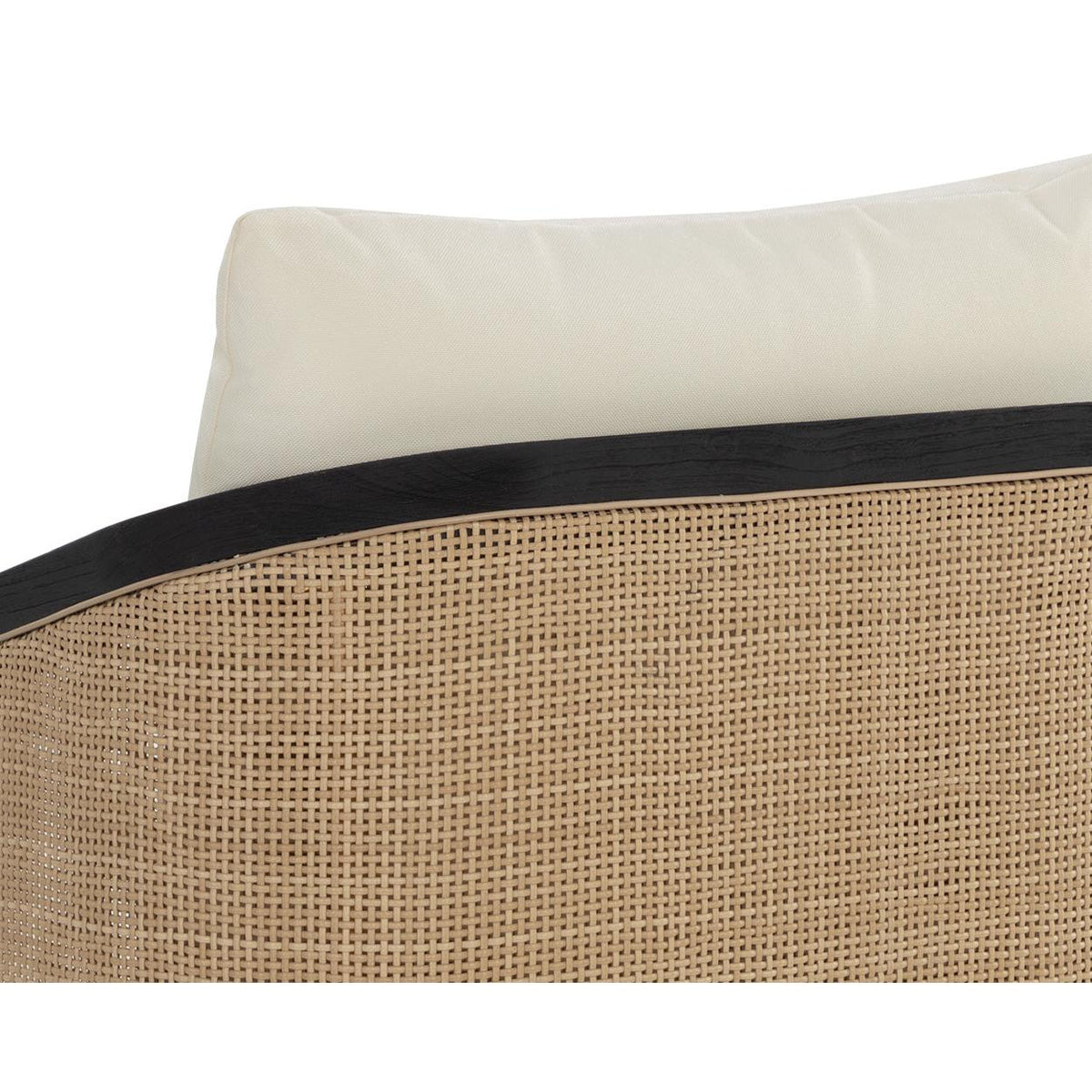 Palermo Charcoal - Stinson Cream Lounge Chair
