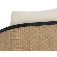 Palermo Charcoal - Stinson Cream Lounge Chair