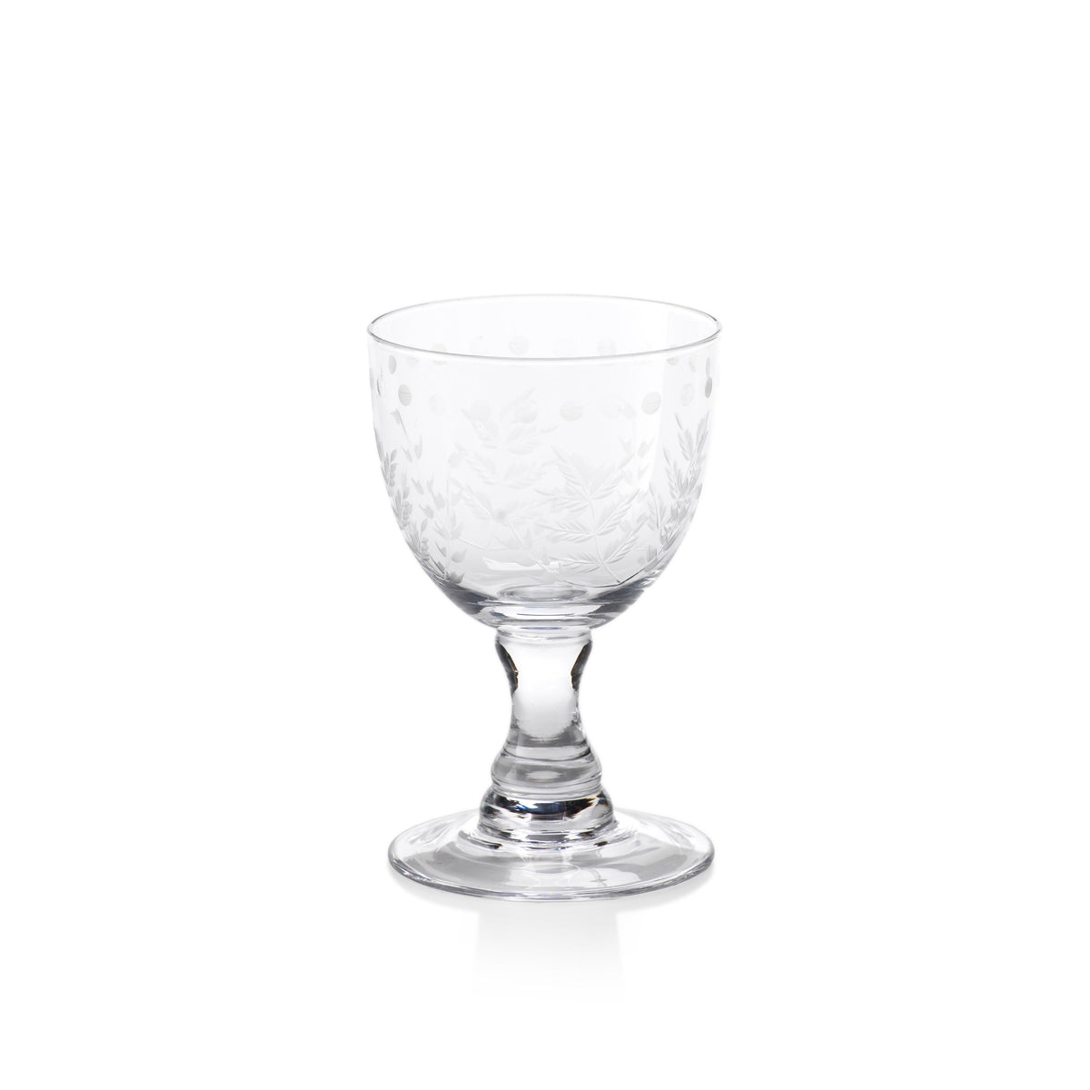 Patirica Tall White Wine Glass, Set 4 | Bone & Brass