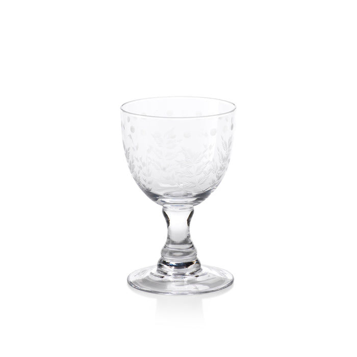 Patirica Tall White Wine Glass, Set 4 | Bone & Brass