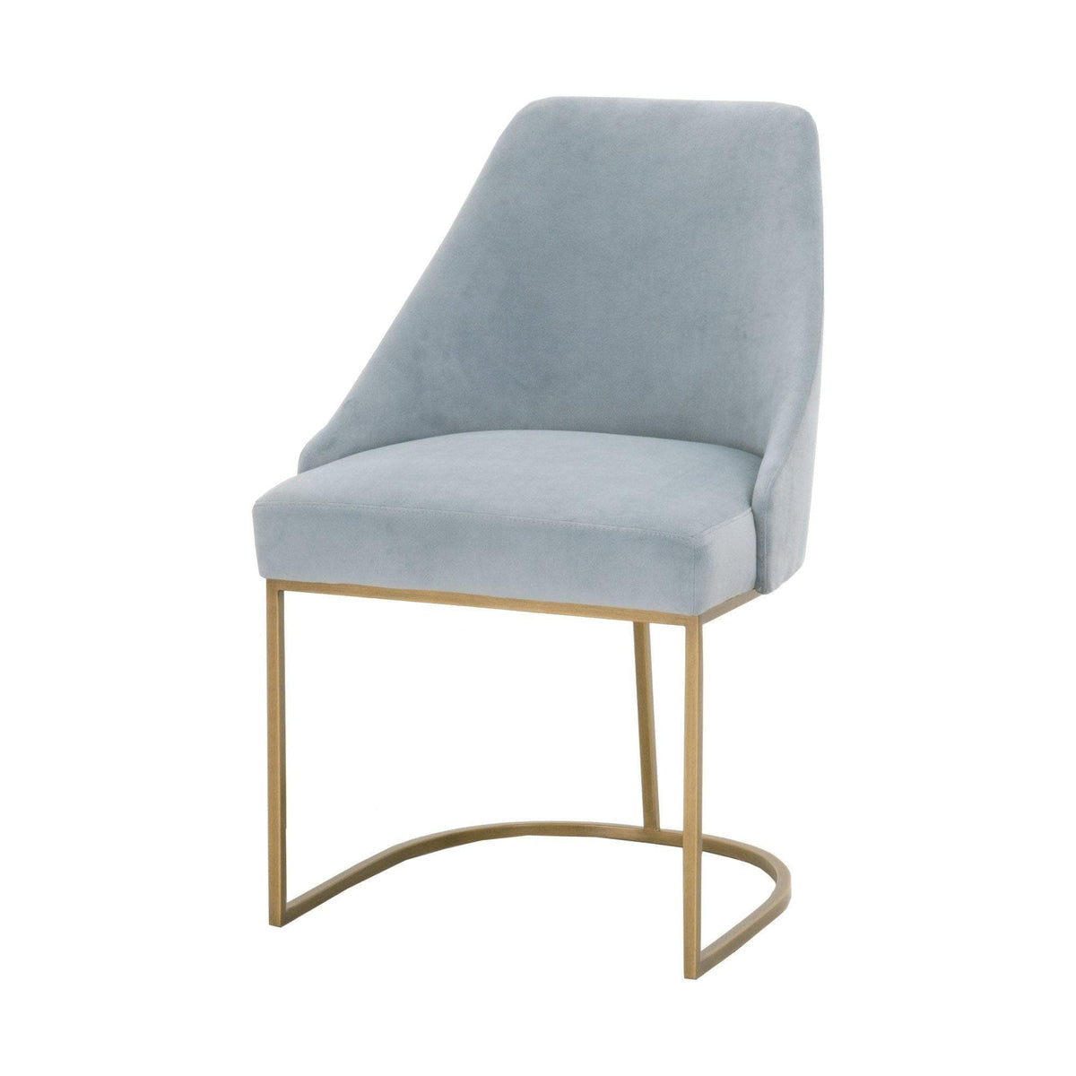 Patricia Coastal Velvet Dining Chair, Set 2 | Bone & Brass