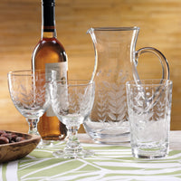 Patricia Tall Highball Glasses, Set 4 - Glass Detail | Bone & Brass