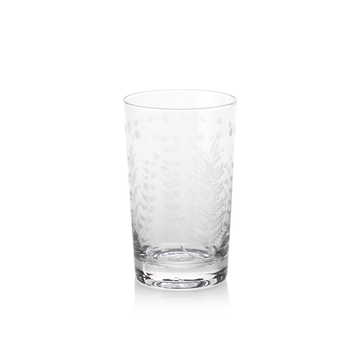 Patricia Tall Highball Glasses, Set 4 | Bone & Brass