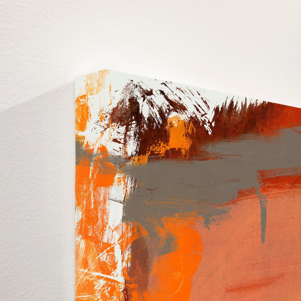 Persimmon Splash Artwork - Artwork Detail | Bone & Brass