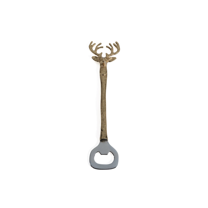 Peura Stag's Head Bottle Opener | Bone & Brass