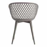 Piazza Grey Outdoor Dining Chair, Set 2 - Outdoor Chair View | Bone & Brass