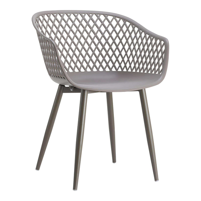 Piazza Grey Outdoor Dining Chair, Set 2 | Bone & Brass