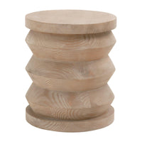 Peninsula Gray Pine Accent Table