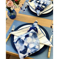 Porto Vinyl Placemats, Set 4 - Placemat Side View | Bone & Brass