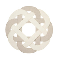 Primrose Round Placemats, Set 4 - Placemat View | Bone & Brass