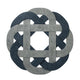 Primrose Round Placemats, Set 4 - Placemat Detail | Bone & Brass