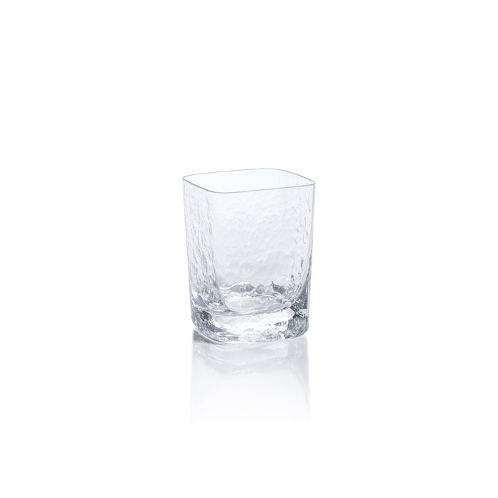 Punta Mita Hammered Rock Glasses, Set 4 | Bone & Brass