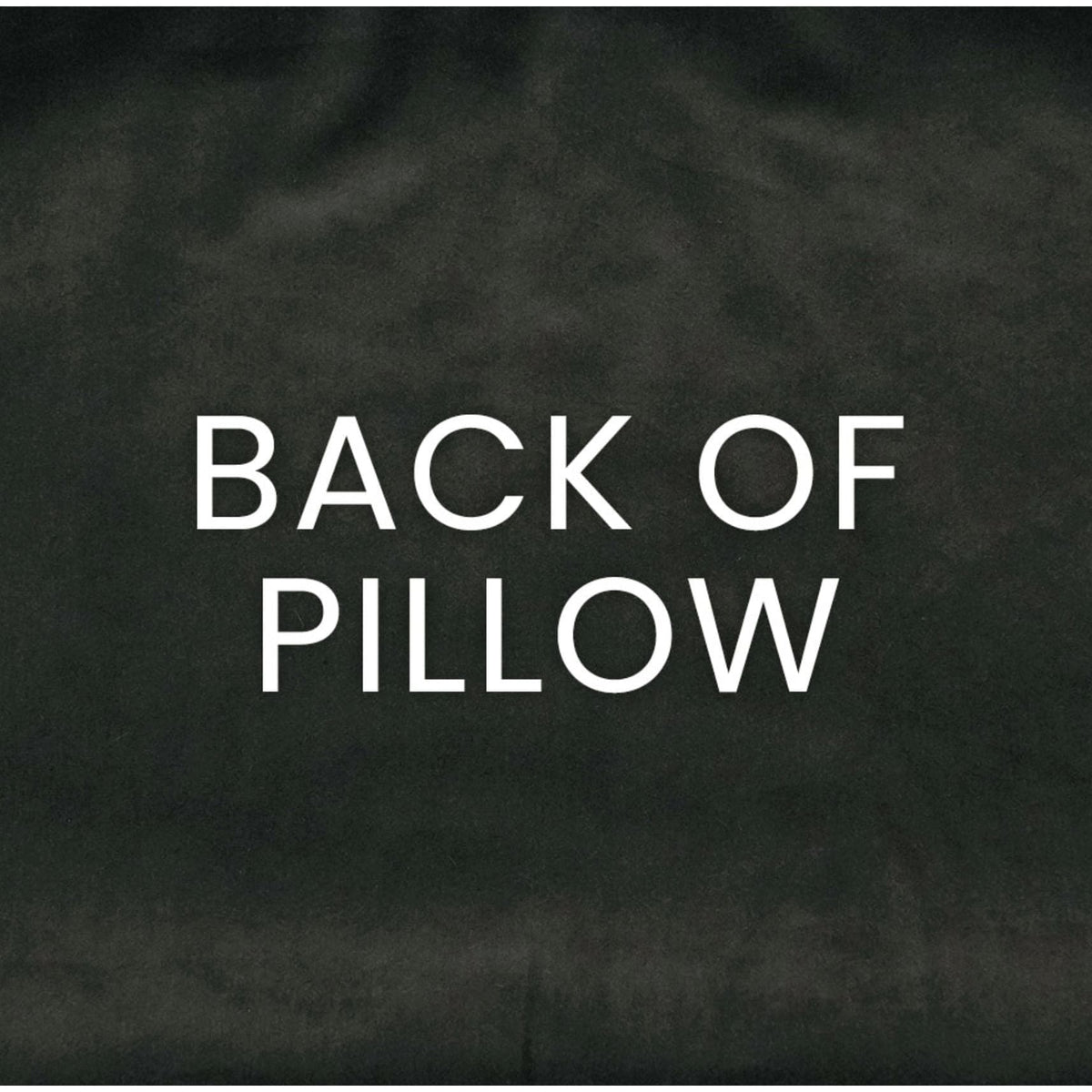 Questa Caviar Throw Pillow - Pillow Side View | Bone & Brass