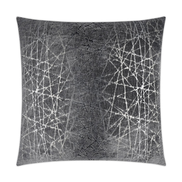 Questa Caviar Throw Pillow | Bone & Brass