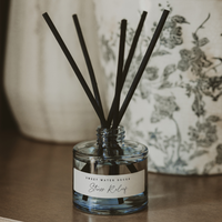 Stress Relief Blue Tinted Glass Jar Reed Diffuser