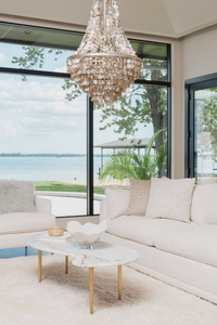 Capri Abalone Shell Chandelier