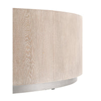 Racine Gray Oak Coffee Table - Table Top View | Bone & Brass