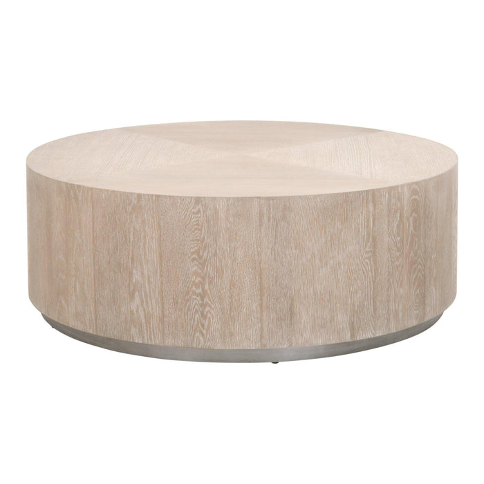 Racine Gray Oak Coffee Table | Bone & Brass