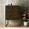 Randall Oxidized Iron Bar Cabinet