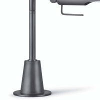 Raven Task Lamp in oil rubbed bronze, featuring an adjustable, bird-like shade and sleek base.