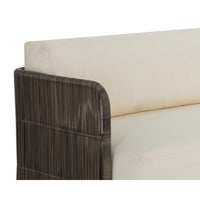 Ravenna Cream & Grey Rope Sofa - Outdoor Sofa View | Bone & Brass
