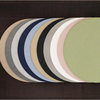 Ray Shagreen Placemats, Set 4 - Placemat Side View | Bone & Brass