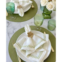 Ray Shagreen Placemats, Set 4 - Placemat View | Bone & Brass