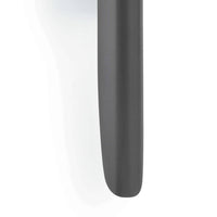 Redford Sconce in oil rubbed bronze, a sleek, dark steel wall light with classic modern styling.