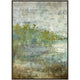Abstract giclee painting with reflective calm, sophisticated tonal layering, and hand-applied gel finish texture.