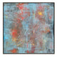 Abstract Refraction Giclee Painting by David Erickson, featuring textured blue, red, and yellow brush strokes.