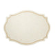 Regent Luminous Embroidered Placemats, Set 4 - Placemat Detail | Bone & Brass