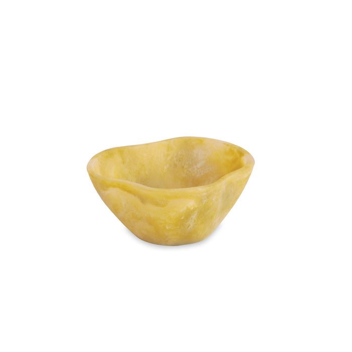 Resin Sorbet Mini Wavy Round Bowl Matcha | Bone & Brass