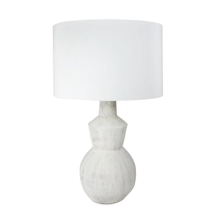 Rhonda Grey Ceramic Table Lamp | Bone & Brass