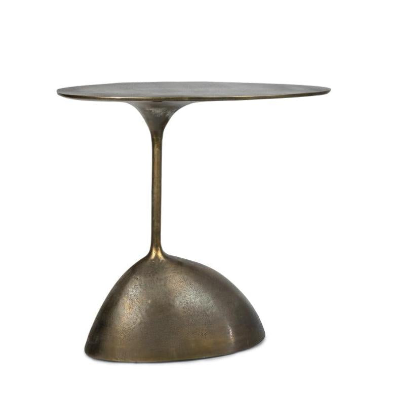 Rizzo Patina Brass Accent Table | Bone & Brass