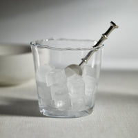 Roca Glass Ice Bucket - Wine Bucket Detail | Bone & Brass