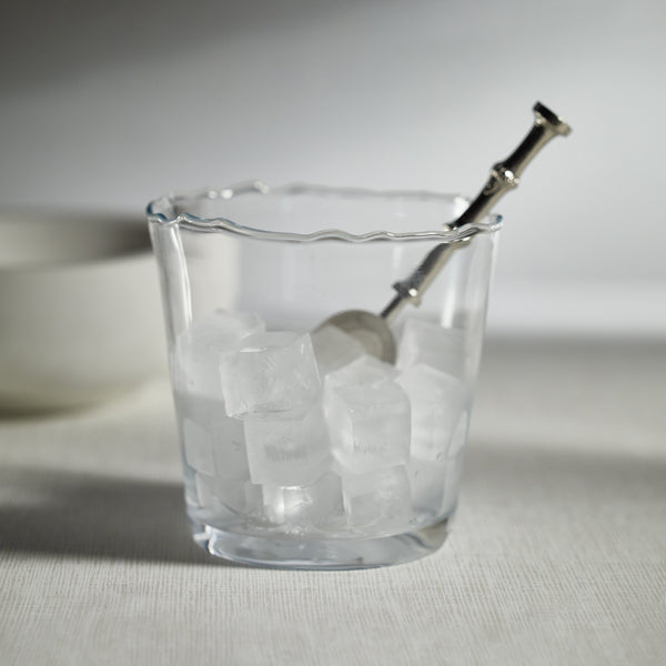Roca Glass Ice Bucket - Wine Bucket Detail | Bone & Brass