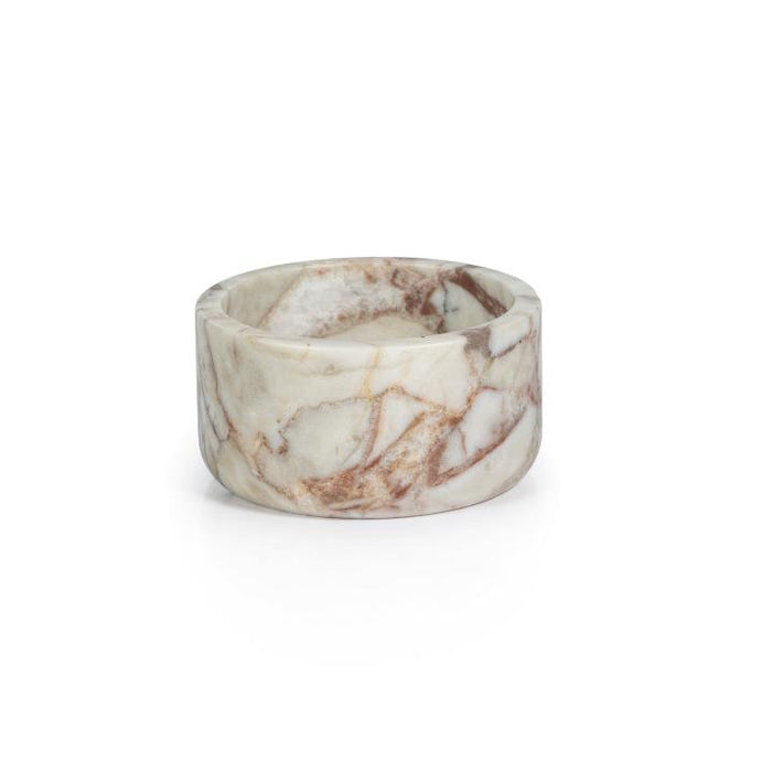 Rosso Verona Marble Wine Coaster | Bone & Brass