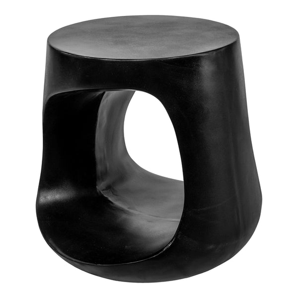 Rothko Outdoor Stool - Outdoor Chair Side View | Bone & Brass