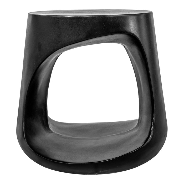 Rothko Outdoor Stool | Bone & Brass