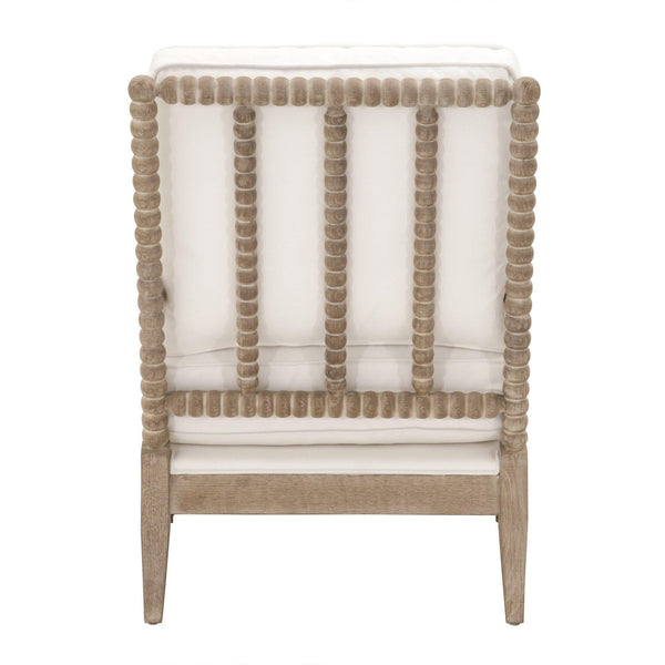 Russell Ivory Club Chair