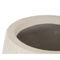 Rucco Large Planter - Planter Top View | Bone & Brass