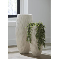 Rucco Medium Planter - Planter Top View | Bone & Brass