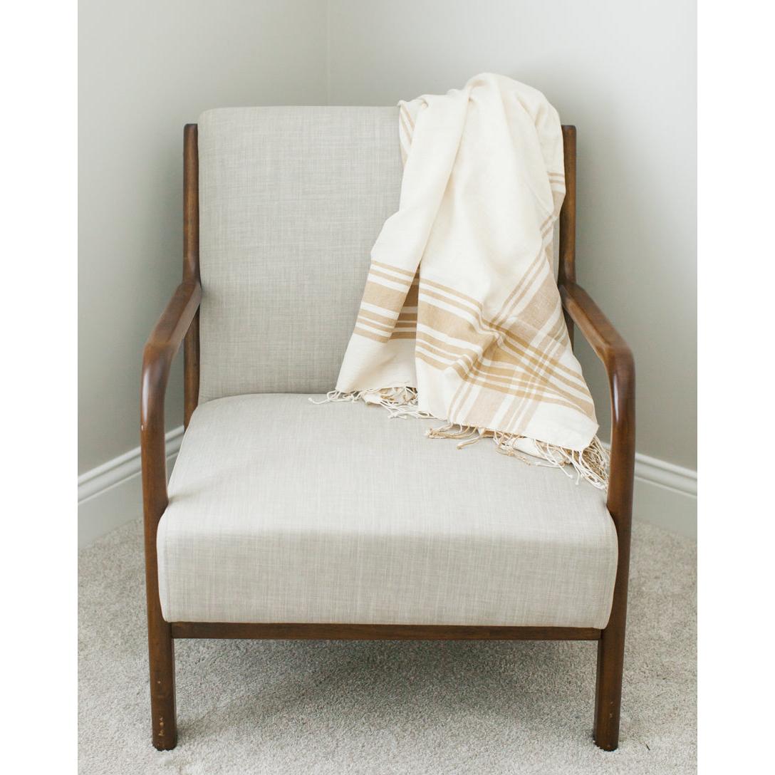 Cabin Hatch Cotton Throw Blanket