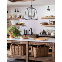 Mid-Century Modern Sal Task Sconce in oil-rubbed bronze with an adjustable arm and long tail.