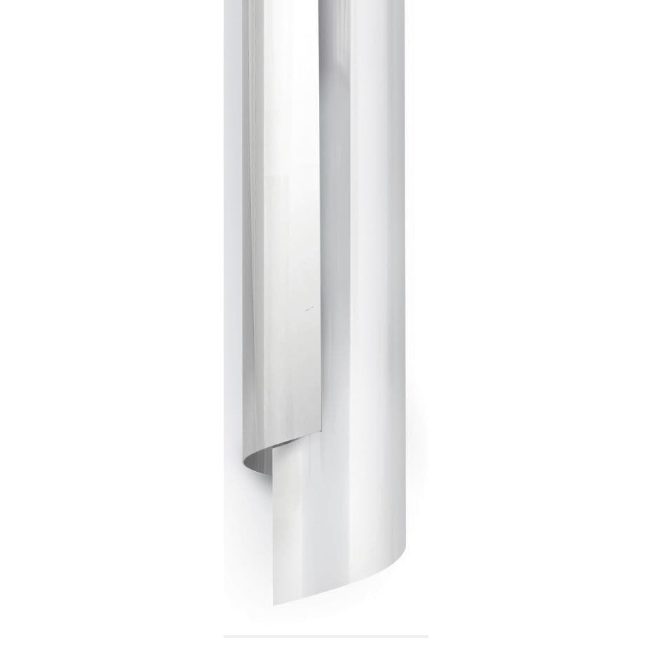 Flute Sconce Polished Nickel