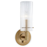 Dixie Sconce Natural Brass