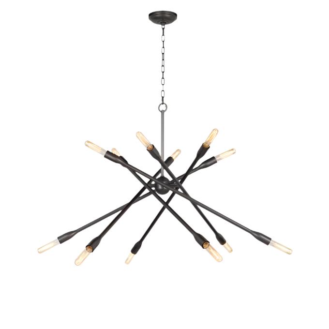 Cobra Large Oil Rubbed Bronze Chandelier