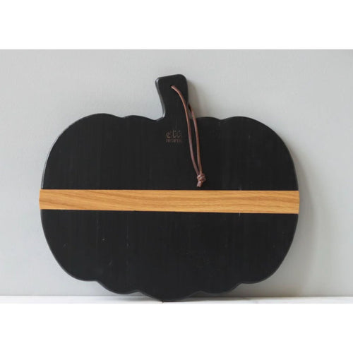 Black Mod Pumpkin Charcuterie Board, Small