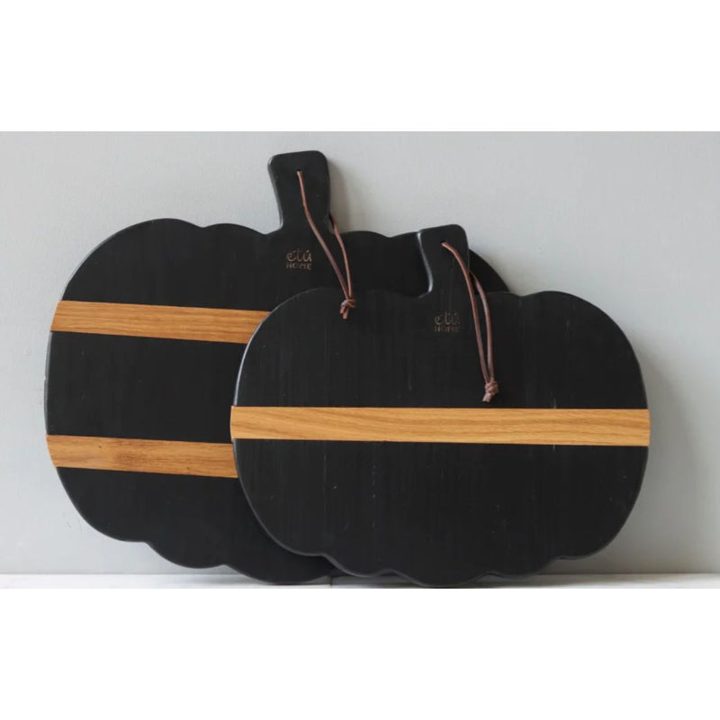 Black Mod Pumpkin Charcuterie Board, Small